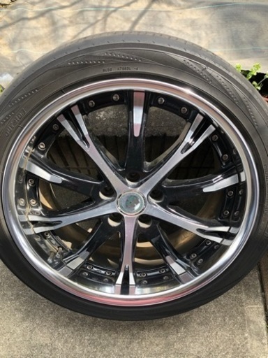 値下げ 19インチタイヤ付きホイール4本 アルファード ヴェルファイア