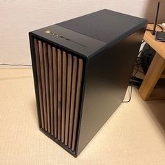 おしゃれ❗️木目　ゲーミングpc ケース新品　Ryzen 7 rtx 2060