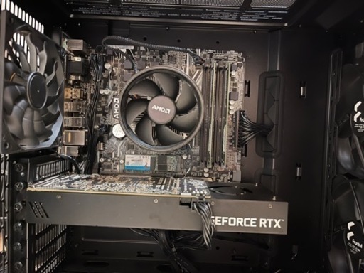 おしゃれ❗️木目　ゲーミングpc ケース新品　Ryzen 7 rtx 2060