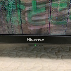 【無料】2021年製 32型液晶テレビ（画面割れ）の画像