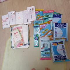 水切りネット、布巾、タオル