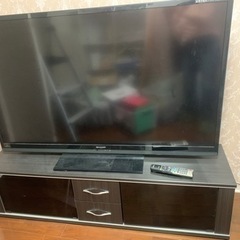 SHARP AQUOS60インチとテレビ台のセット　美品