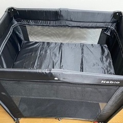 カトージ　プレイヤード　折りたたみベビーベッドの画像