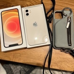 iPhone12 SIMフリー　エジューケース付き