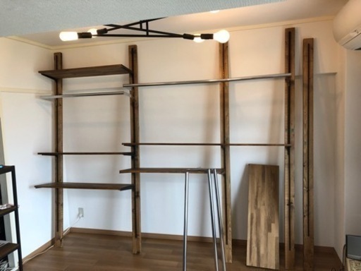 【未使用品】作り付け大容量ウォールシェルフ
