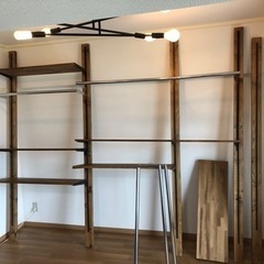 【未使用品】作り付け大容量ウォールシェルフ