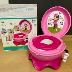 ディズニー　ミニー　おまる　補助便座