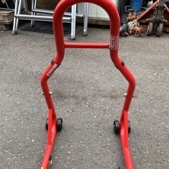 【引き取り限定】フロントホイールクランプ バイクスタンド 
