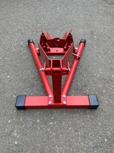 【引き取り限定】フロントホイールクランプ バイクスタンド