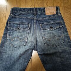 古着　AMERICAN 　ローライズ・ブーツカット　インディゴの画像