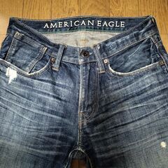 古着　AMERICAN 　ローライズ・ブーツカット　インディゴの画像