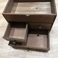 小物収納ケース　裁縫道具　化粧品ケース　コスメの画像