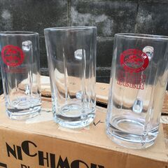 更にお値下げ【昭和平成レトロ】KIRIN BEER ビールジョッキ 未使用品 12個 大生と中生 業務用の画像