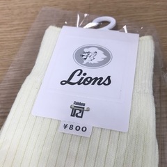 2304-218 ライオンズ 靴下 24~26cm 未使用品の画像