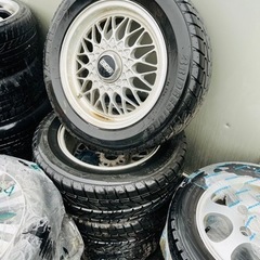 BBS 15インチタイヤ　中古　4本