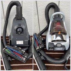 ■三菱電機 サイクロン式 掃除機 TC-EM1J-A 2019年製■MITSUBISHI Be-K 床移動形 キャニスターの画像