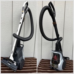 ■三菱電機 サイクロン式 掃除機 TC-EM1J-A 2019年製■MITSUBISHI Be-K 床移動形 キャニスターの画像