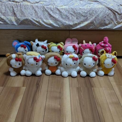 12干支ぬいぐるみ❨キティちゃん❩