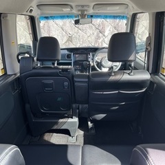 奈良県発　ダイハツ 平成28年式 タントカスタム トップエディションSAⅡ 黒 車検付の画像