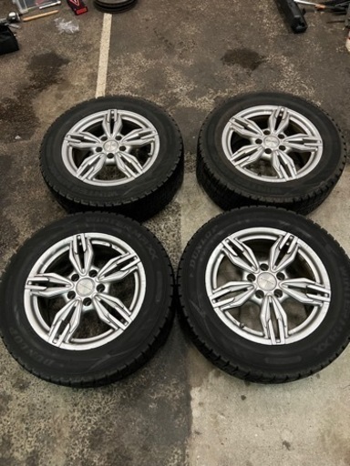 スタッドレスタイヤ　ホイールセット　ワーゲン  アウディ　ベンツpcd112 215/60r16 6.5j