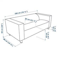 【4/23まで】IKEA ソファ「KLIPPAN クリッパン」の画像
