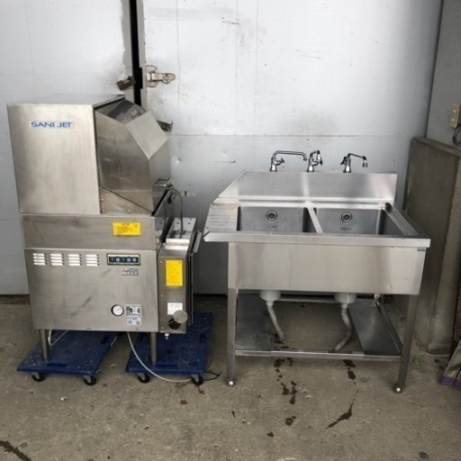 サニジェット 自動食器洗浄機 SD62GA 画像の二曹シンクはありません