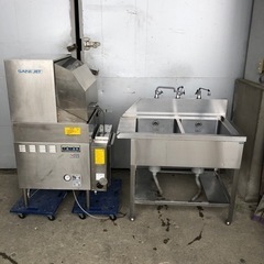 サニジェット 自動食器洗浄機 SD62GA 画像の二曹シンクはあ...