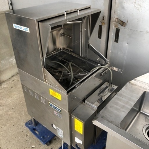 サニジェット 自動食器洗浄機 SD62GA 画像の二曹シンクはありません