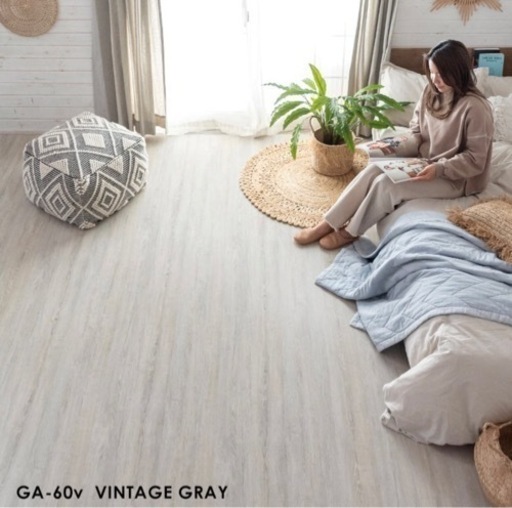 新古品　ウッドカーペット　団地間6畳　取りに来てくれる方値引きあり