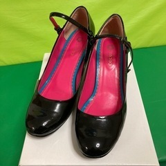 COCUE コキュ　ストラップ付きパンプス　25.0cm