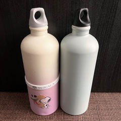 LAVAエッセンシャルバーム 65g　SUKALA水素水ボトルSIGG　1L×２の画像