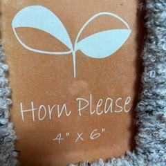 【未使用】フォトフレーム　写真立て・インテリア雑貨【HORN PLEASE】の画像