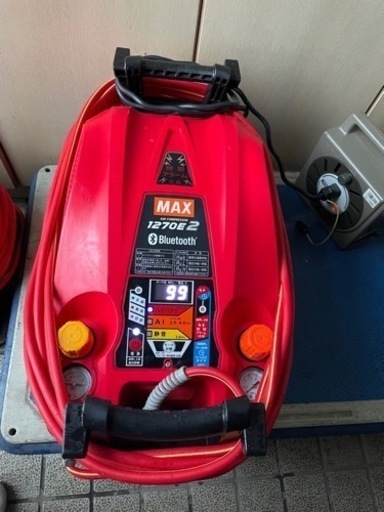 超美品　値下可　max ak-hl1270e エアーコンプレッサー　常圧　高圧