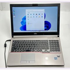 送料無料 保証付 日本製 15.6型 ノートパソコン 富士通 H760 中古良品 第6世代 Core i5 8GB 無線 NVIDIA Bluetooth Windows11 Office