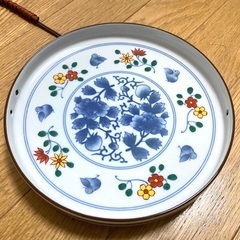 たち吉　花鳥　手付鉢　未使用　箱付きの画像