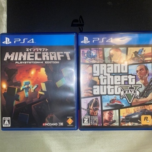 【お取引中】PS4 CUH-2000  500GB (GTA5、マインクラフト付き)