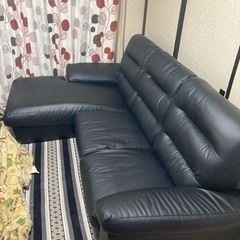 ３人掛け　右カウチソファ