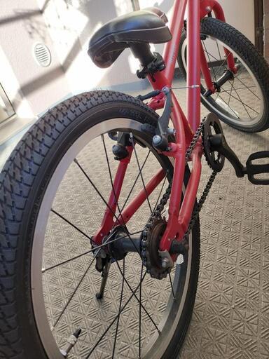 4/18まで！】RITEWAY ジット 18インチ キッズバイク 赤色