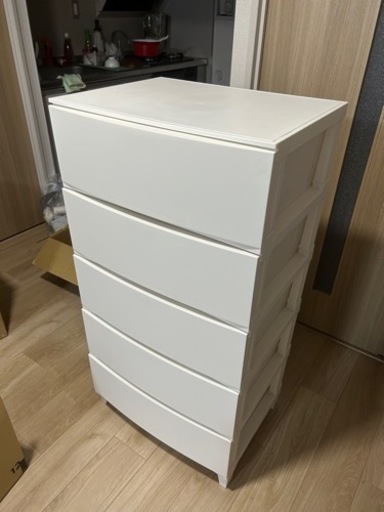 収納ケース タンス　プラスチック　5段