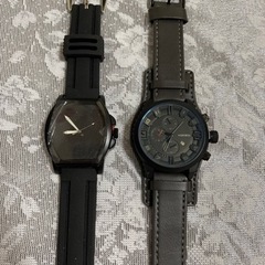 新品未使用メンズ腕時計2点まとめ売り単品売り可能