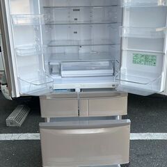 ▼値下げ▼6ドア冷蔵庫 日立 R-F51MG 510L 2021年製 冷蔵庫 れいぞうこ【安心の3ヶ月保証★送料に設置込】?自社配送時?代引き可?※現金、クレジット、スマホ決済対応※