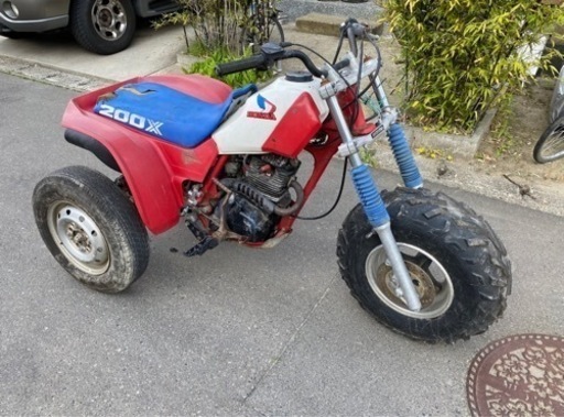 ホンダatc200x レストアベース　部品取り
