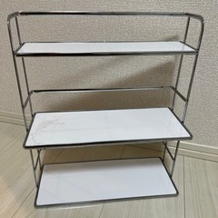 物置 ニトリ 3段の画像