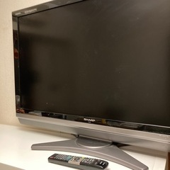 シャープ 亀山モデル 40V型　フルハイビジョン ※録画機能故障
