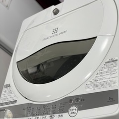 送料・設置込み 洗濯機 5kg TOSHIBA 2021年