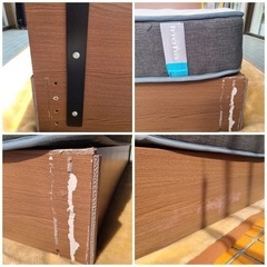 ※終了※ニトリ★セミダブルベッド★引き出し付きの画像