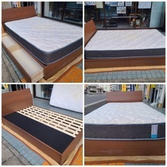 ※終了※ニトリ★セミダブルベッド★引き出し付きの画像