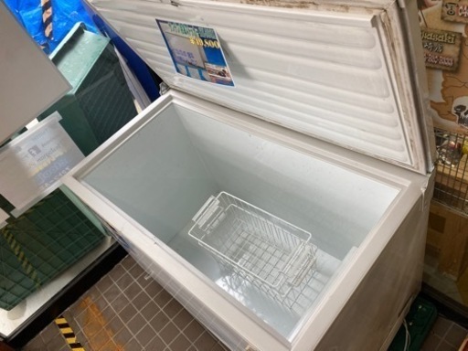 ◇サンデン　冷凍ストッカー　SH－500XB　単相100V　500L　W1350×D730×H900㎜◇入口