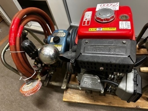 アリミツ　動力噴霧器　sr-305 動作確認済み　ホース100m 