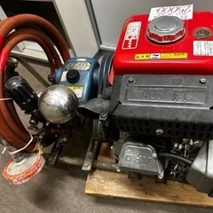 アリミツ　動力噴霧器　sr-305 動作確認済み　ホース100m の画像